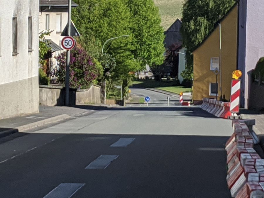 Verkehrsversuch Dörenhagen